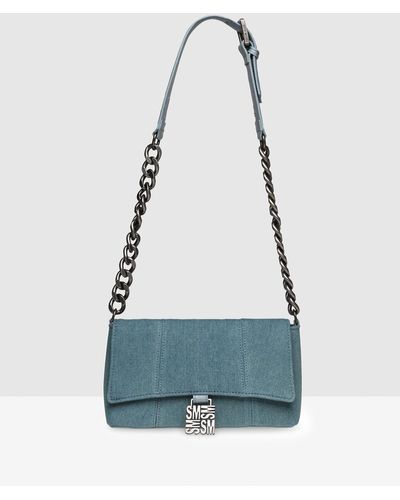 Steve Madden Reese Cross-body Bag With Scarf Tie in Blue