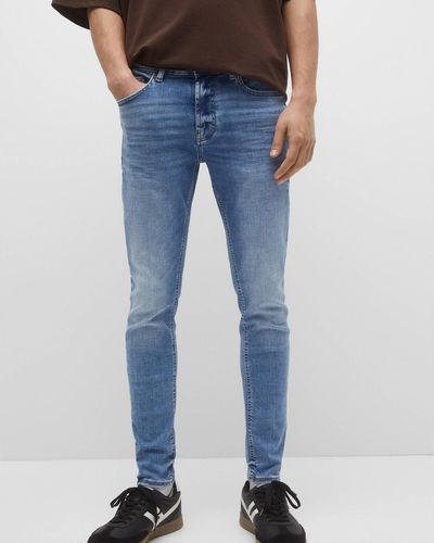 Pull&Bear Basic Skinny Fit Jeans - Blue