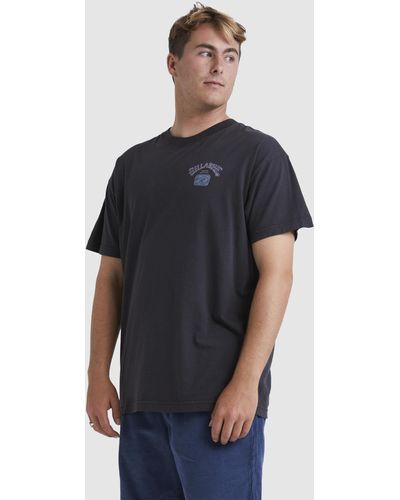 Billabong Heritage Arch T Shirt - Blue