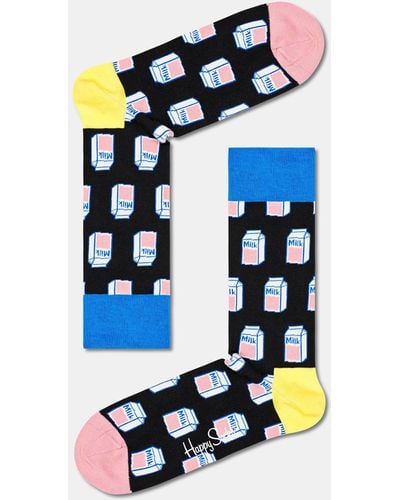 Happy Socks Milk Socks - Blue