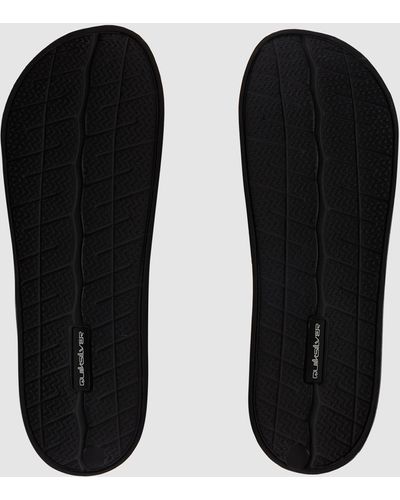 Quiksilver Sessions Slide Slider Sandals - Black