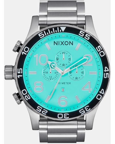 Nixon 51 30 Chrono Watch - Blue
