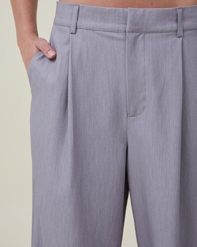Cotton On Jamie Suiting Trousers - Blue