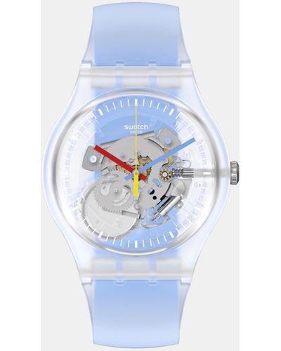 Swatch Clearly Stripped - Blue