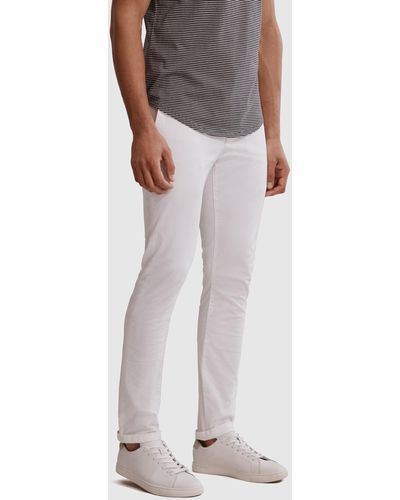 Country Road Verified Australian Cotton Slim Fit Stretch Chino - White