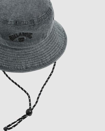Billabong Peyote Washed Bucket Hat For Men - Grey