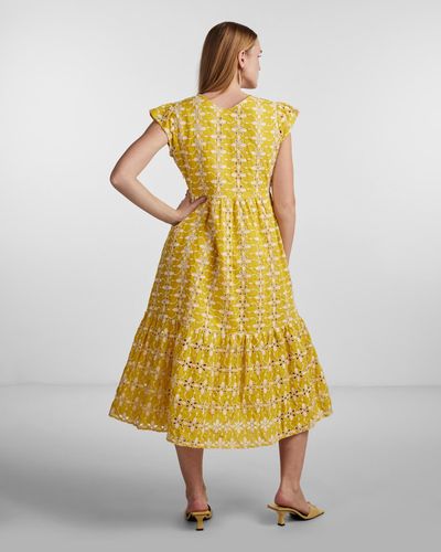 Y.A.S Lemina Long Dress - Yellow