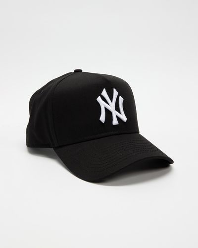 KTZ Iconic Exclusive 9forty A Frame New York Yankees Snapback - Black