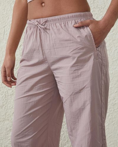 Cotton On Warm Up Woven Trousers - Pink