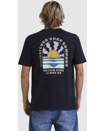 Quiksilver Sunset Dreams T Shirt - Blue