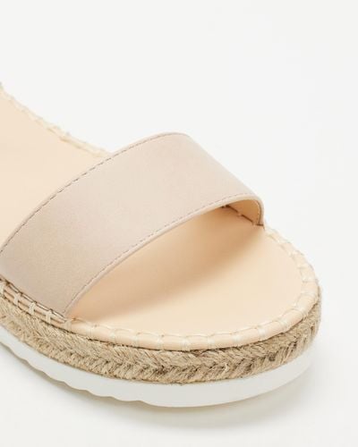 Spurr Kalia Flatform Sandals - Natural