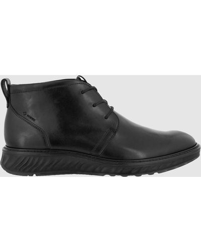Ecco St. 1 Hybrid Chukka Boots - Black