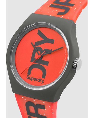 Superdry Urban Quartz Watch - Red