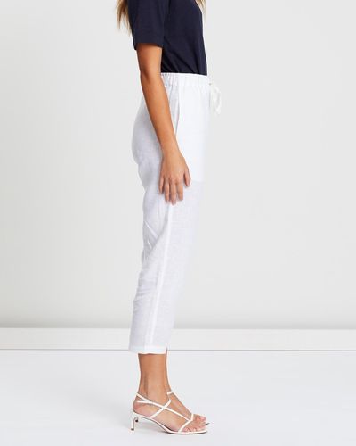 White By FTL Abigail Trousers - White