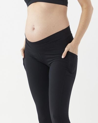 SOON Maternity Active Side Pocket 7 8 leggings - Black