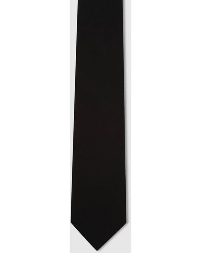OXFORD Tie Cotton Skinny - Black
