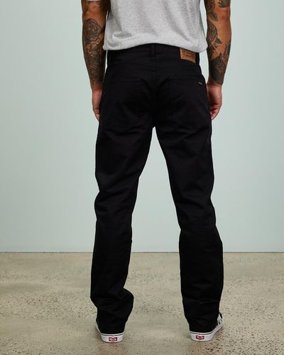 Volcom Solver Lite 5 Pocket Twill Trousers - Black