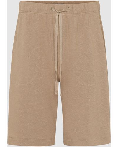 Hanro Loungy Summer Short Trousers - Natural