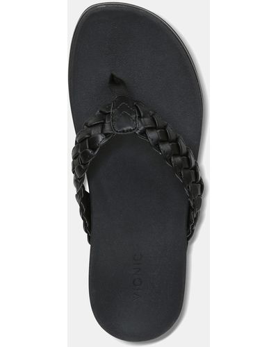 Vionic Kenji Platform Sandal - Black