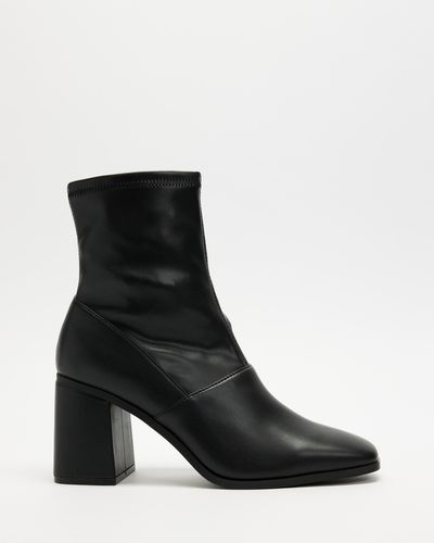 Spurr Lucy Stretch Ankle Boots - Black