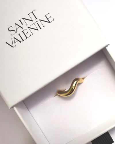 SAINT VALENTINE Wabi Sabi Ring - Metallic