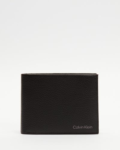 Calvin Klein Warmth Bifold 5cc W Coin - Black