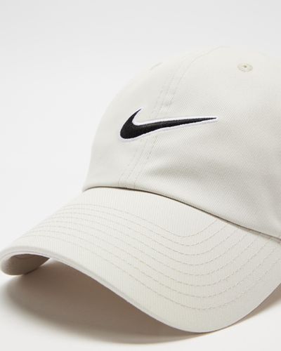 Nike Unstructured Swoosh Cap - White