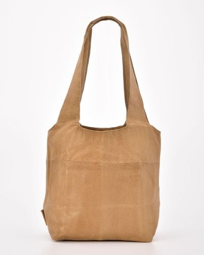 Cobb & Co Sorell Leather Tote - Brown