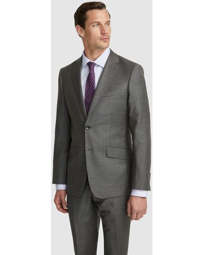 OXFORD New Hopkins Wool Suit Jacket - Grey