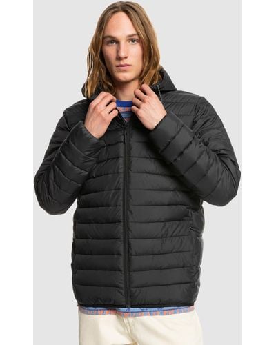 Quiksilver Scaly Puffer Jacket - Black