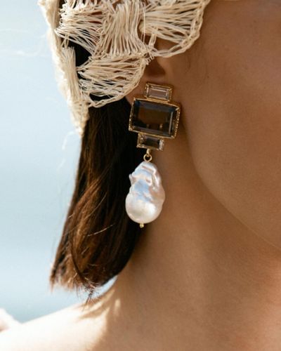 Christie Nicolaides Bambina Earrings - White