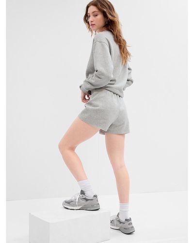 Gap Logo Fleece Shorts - Grey