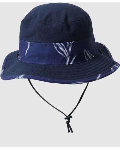 Quiksilver Waterman Lay Day Bucket Hat - Blue