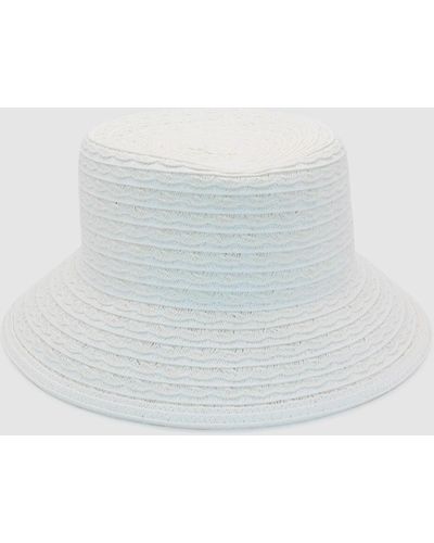 Morgan Taylor Cilla Bucket Hat - White