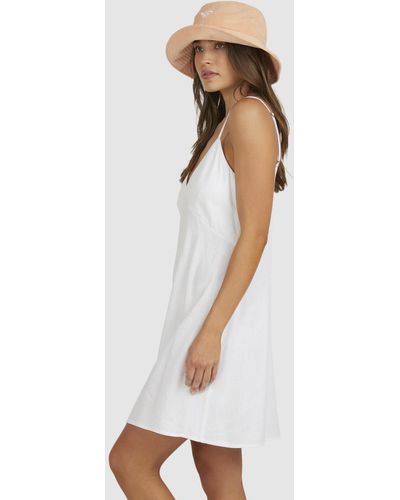 Roxy Santorini Slip Dress For Women - White