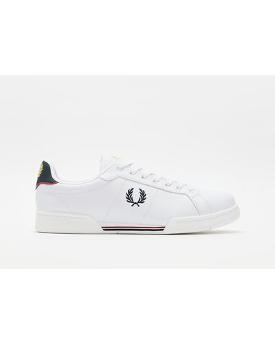 Fred Perry B722 Leather - White