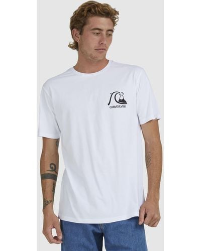 Quiksilver The Original T Shirt For Men - White
