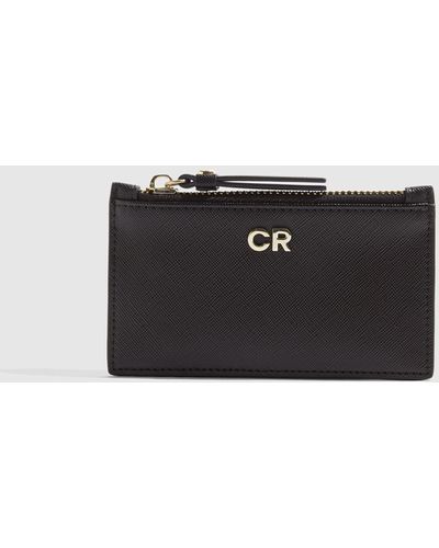 Country Road Branded Credit Card Purse - Black