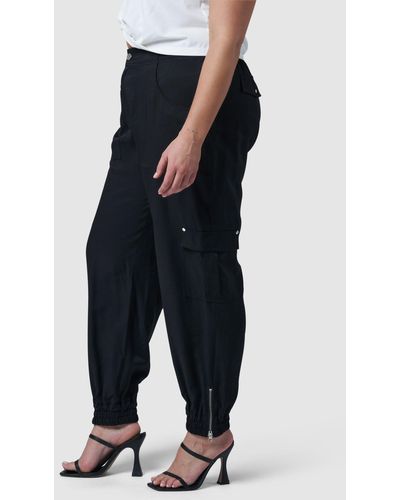 Sunday In The City Off Duty Cargo Trousers - Blue