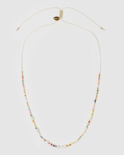 ARMS OF EVE Priscilla Pearl & Glass Beaded Necklace - Multicolour