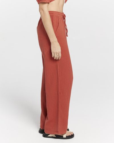 ONLY Thyra Long Trousers - Red