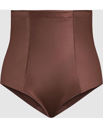 City Chic Smooth & Chic Control Brief - Brown