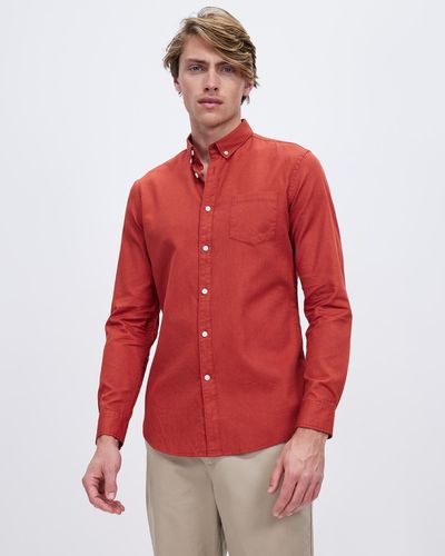 Marcs Martin Ls Shirt - Red