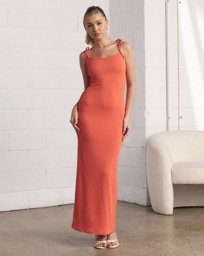 Dazie Classic Choice Maxi Dress - Orange