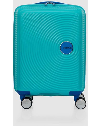 American Tourister Little Curio Spinner 47cm Anti Microbial - Blue