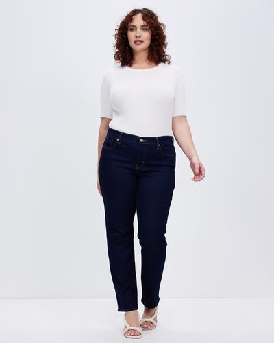 Levi's Curve Plus 314 Shaping Straight Jeans - Blue