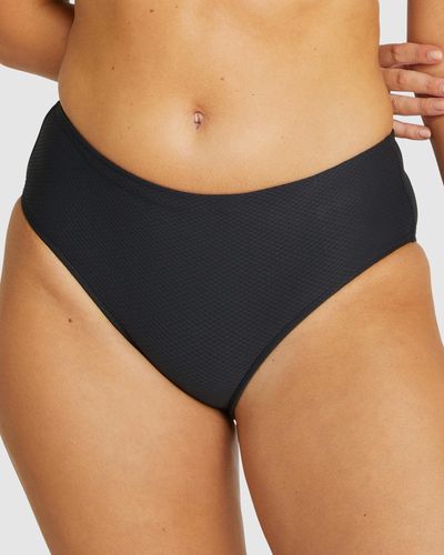 Baku Swimwear Rococco Mid Bikini Pant - Black