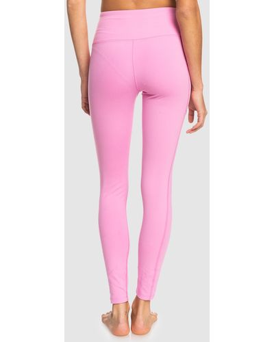 Roxy Heart Into It Technical leggings For Women - Pink