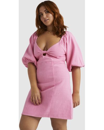 Billabong Del Sol Dress - Pink
