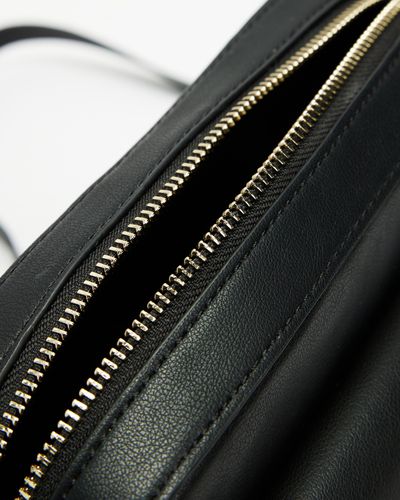 Calvin Klein Re Lock Camera Bag With Flap - Black